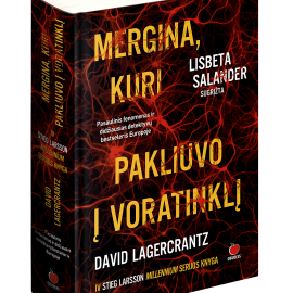 Mergina, kuri pakliuvo į voratinklį